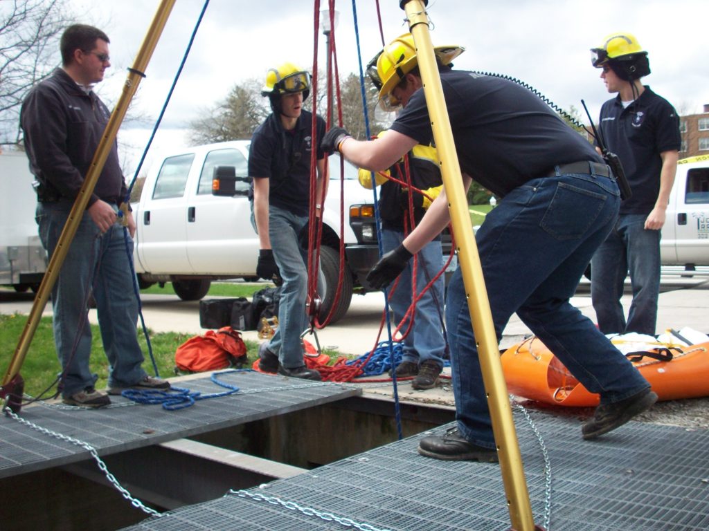 Confined space rescue - Fire Disaster and Training Consultants